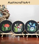 Magic Colorful Mushroom Embroidery Kit