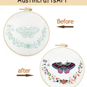 Decoration Butterfly Embroidery Kit