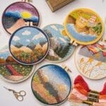 Meadow Scenery Hand Embroidery Kit