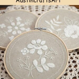 Flower Beginner Embroidery Kit