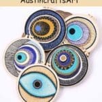 Funny Eye Pattern Embroidery Kit