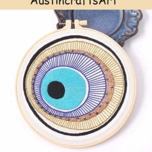 Funny Eye Pattern Embroidery Kit