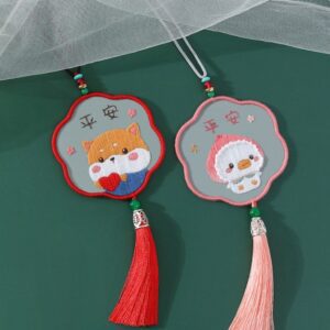 Chinese Amulet Pendant Embroidery Kit