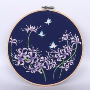 Chinese Style Flower Embroidery Kit