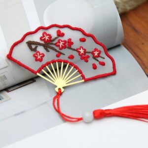 Fan Tassel Bookmark Embroidery Kit