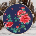 Chinese Style Flower Embroidery Kit
