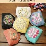 Flowers Lock Bag Embroidery Kit