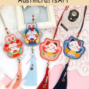 Chinese Amulet Mesh Embroidery Kit