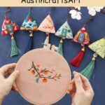 Floral Chinese Sachet Embroidery Kit