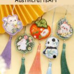 Cute Cat Rabbit Sachet Embroidery Kit