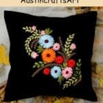 Silk Ribbon Embroidery Cushion Kit