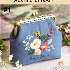 Flower Purse Bag Embroidery Kit