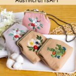 Flower Purse Bag Embroidery Kit