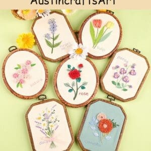 3D Flower Adult Embroidery Kit