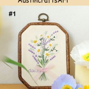 3D Flower Adult Embroidery Kit