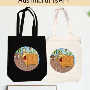 DIY Modern Embroidery Tote Bag Kit