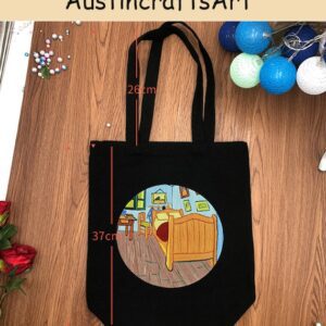 DIY Modern Embroidery Tote Bag Kit