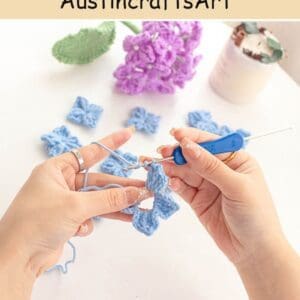 DIY Handmade Hydrangea Crochet Kit