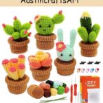 Cactus Decorative Potted Crochet Kit