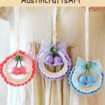 Flower Garland Pendant Crochet Kit