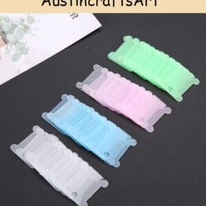 Plastic Embroidery Floss Bobbins