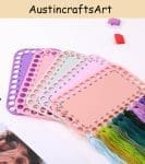 Colorful Plastic Embroidery Thread Organizer