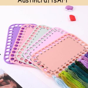 Colorful Plastic Embroidery Thread Organizer