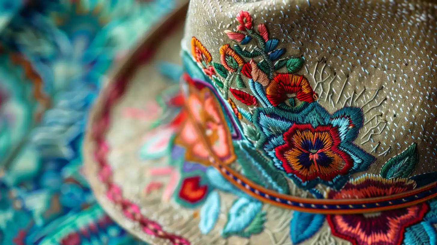 How to Embroider a Hat: A Tutorial for Embroidering a Hat by Hand