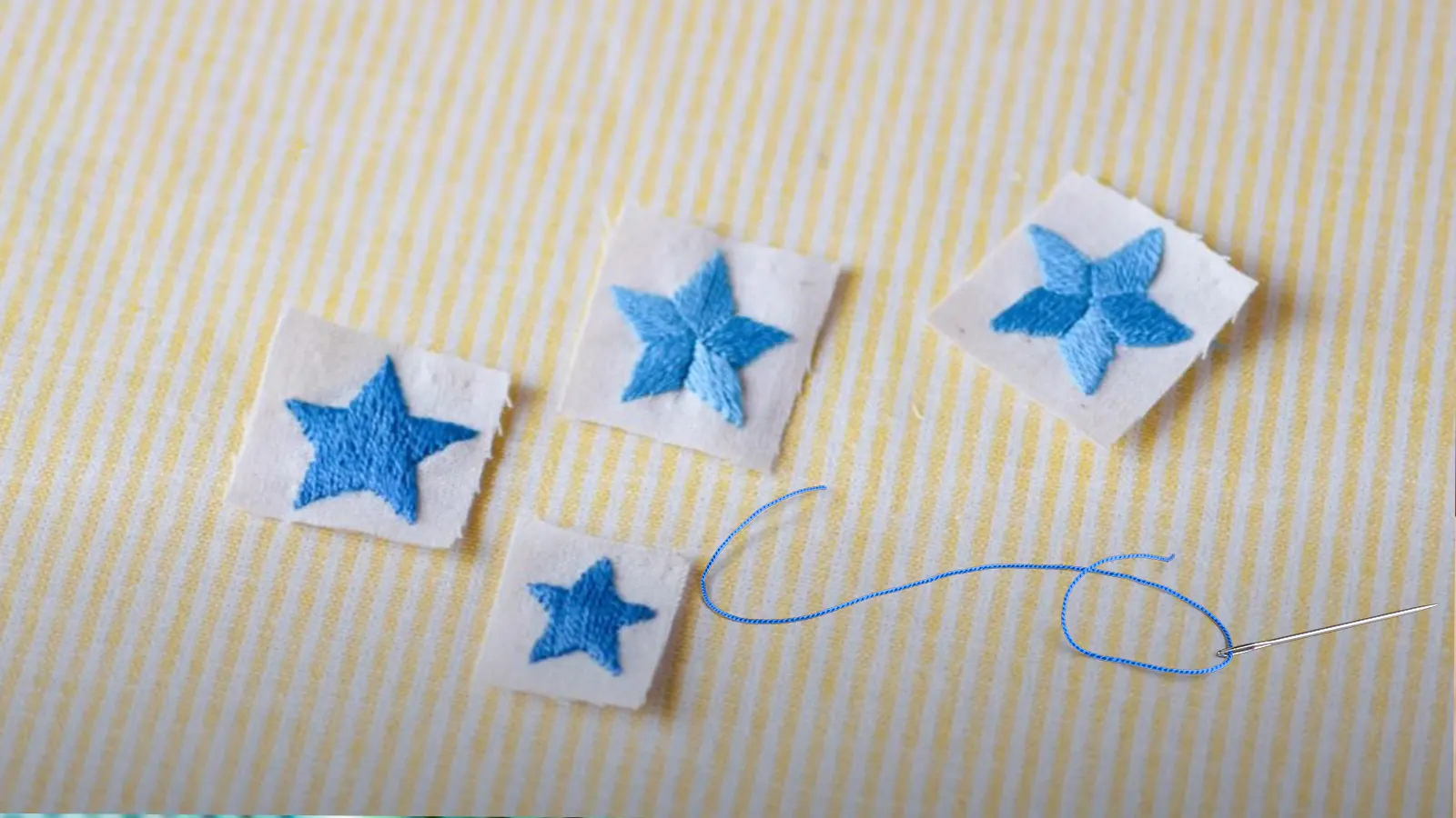 How to Embroider a Star: Star Stitch Embroidery Tutorial