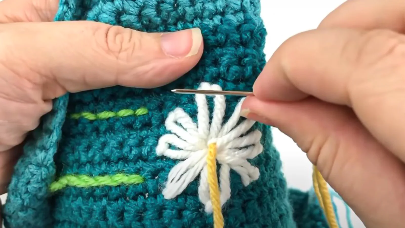 How to Embroider on Crochet: Tips for Embroidery on Crochet