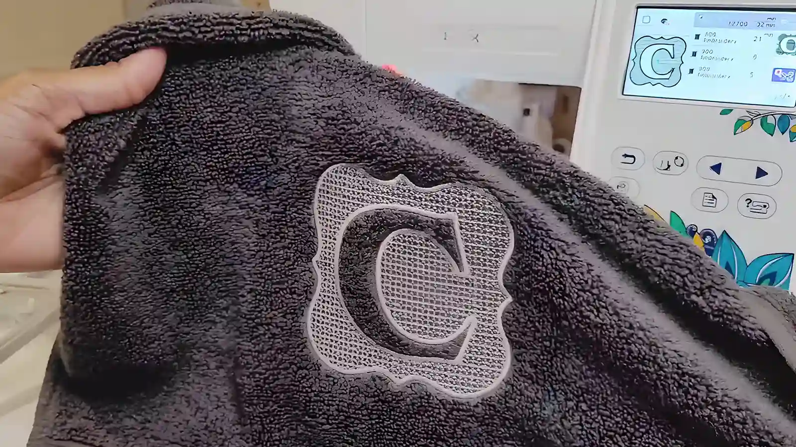How to Embroider on Towels: a Tutorial for Embroidery on a Towel