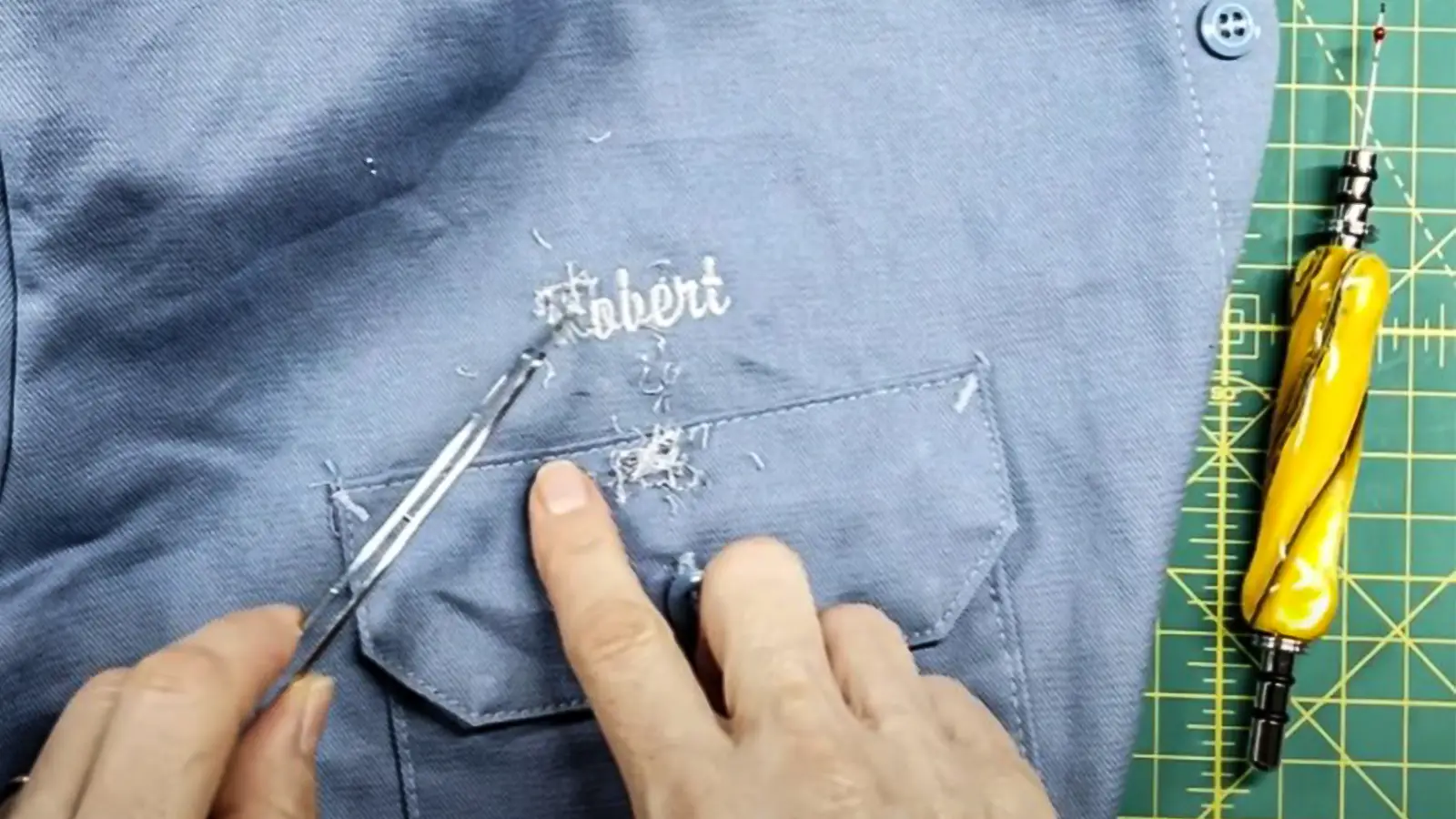 How to Get Embroidery Off: A Guide to Removing Embroidery from Fabric