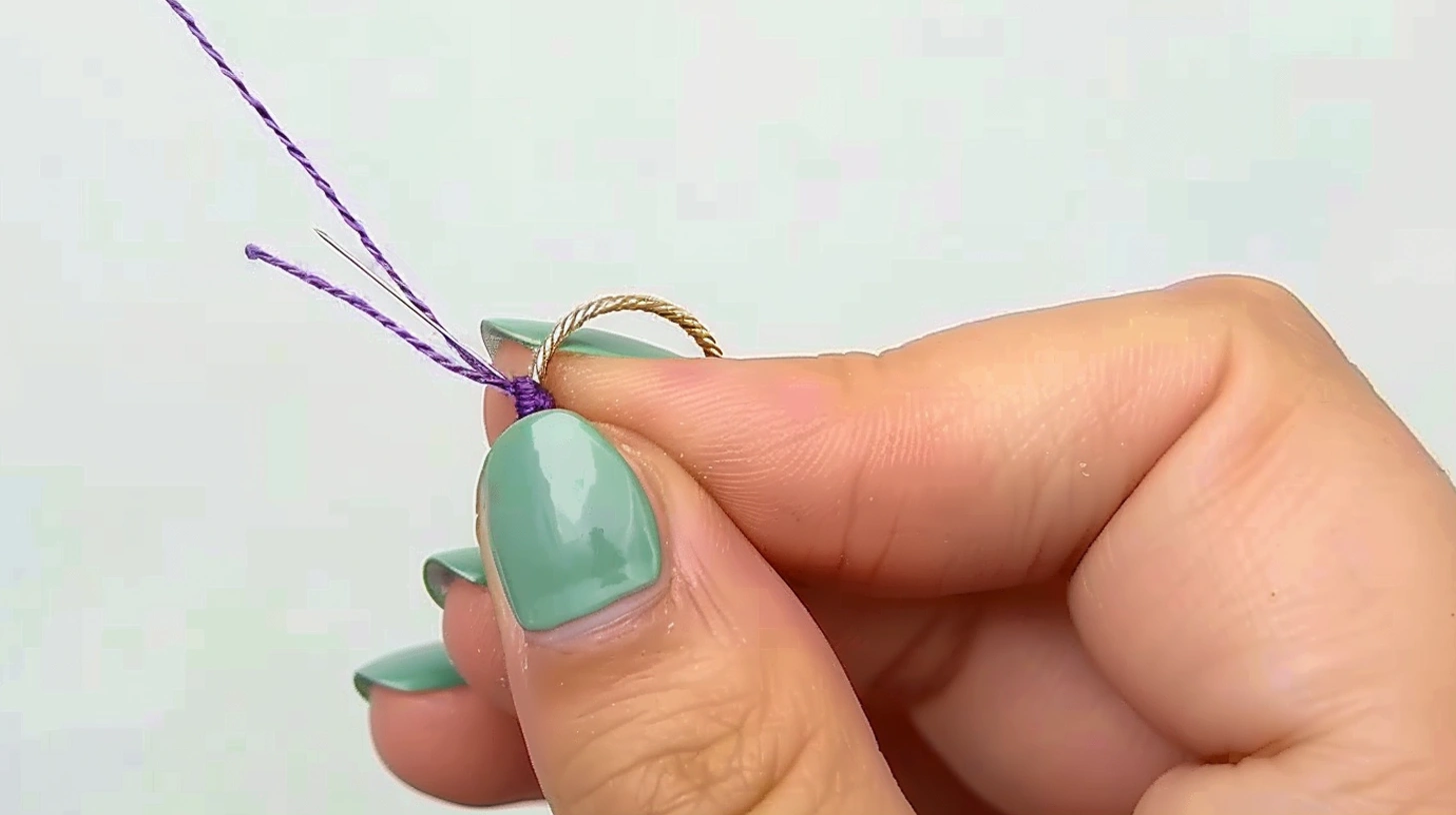 How to Knot Embroidery Thread: Starting and Tying off Embroidery Floss
