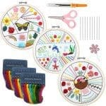 Flower Insect Sampler Embroidery Kit