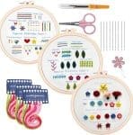 Simple Stitch Sampler Embroidery Kit