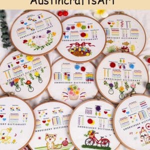 Animal Stitch Sampler Embroidery Kit