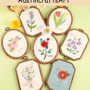 3D Beginner Flower Embroidery Kit
