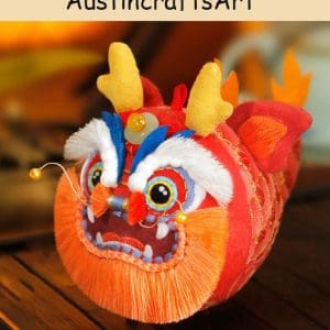 DIY Chinese Style Dragon Amulet Kit