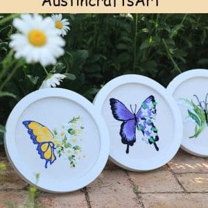 Beginner Handcraft Butterfly Embroidery Kit