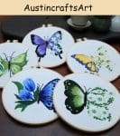 Beginner Handcraft Butterfly Embroidery Kit