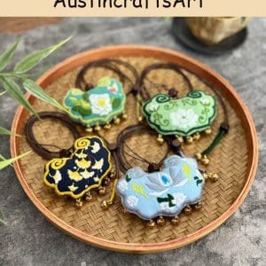 DIY Chinese Style Sachet Embroidery Kit