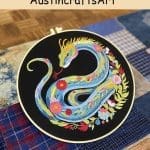 Chinese Style Snake Embroidery Kit