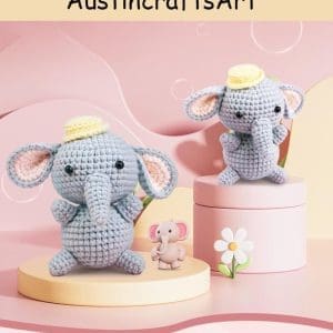 Cute Elephant Crochet Kit