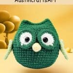 Cute Green Owl Crochet Kit