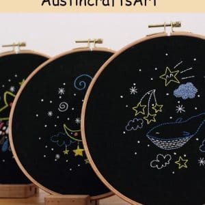 Mysterious Space Astral Embroidery Kit