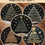 3D Christmas Tree Embroidery Kit