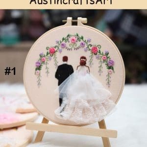 Beginner Wedding Embroidery Kit