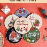 DIY Christmas Embroidery Kit