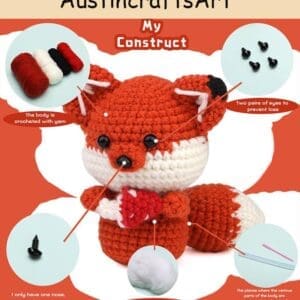 Cute Fox Crochet Kit